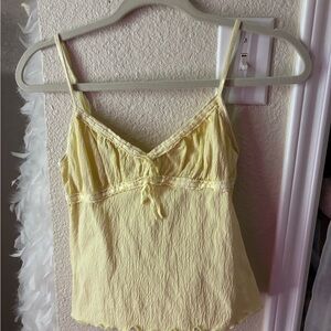 Brandy Melville Yellow Camisole